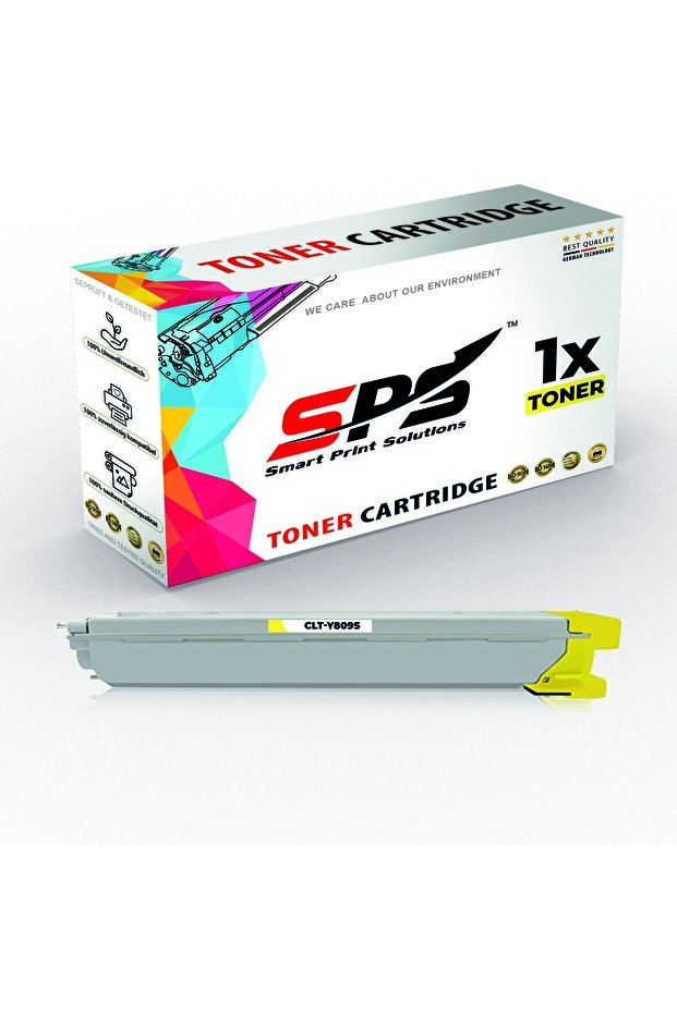 SPS Compatible Toner Cartridges for Samsung | CLT-Y809S | 1x Yellow | Yield upto 15,000 Pages