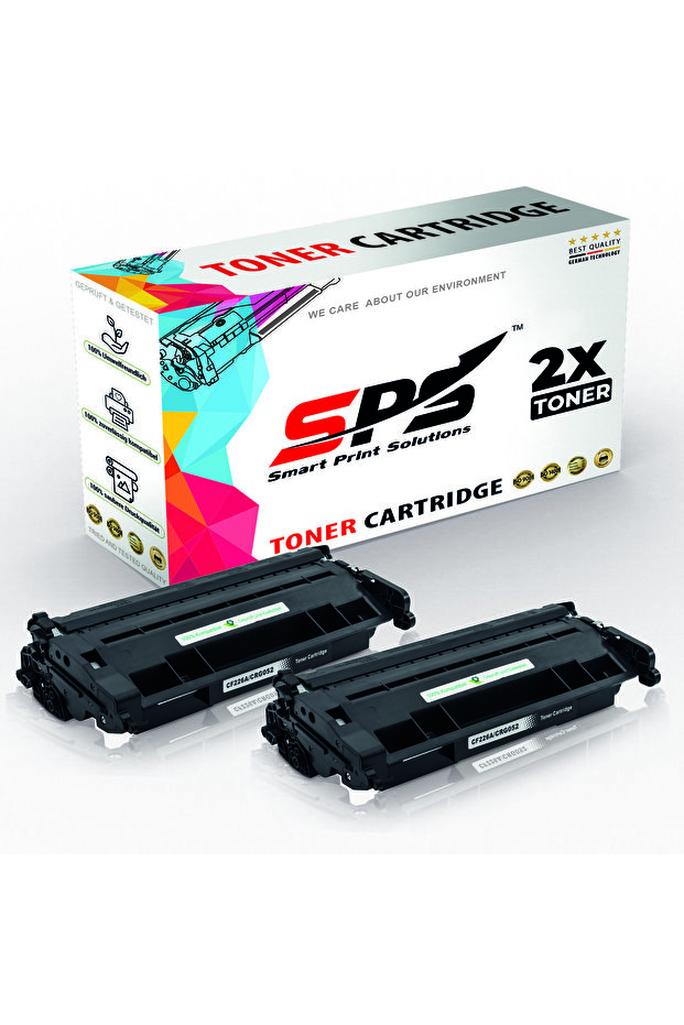 SPS Compatible Toner Cartridges for HP | CF226A 26A | 2x Black | 3,100 Pages