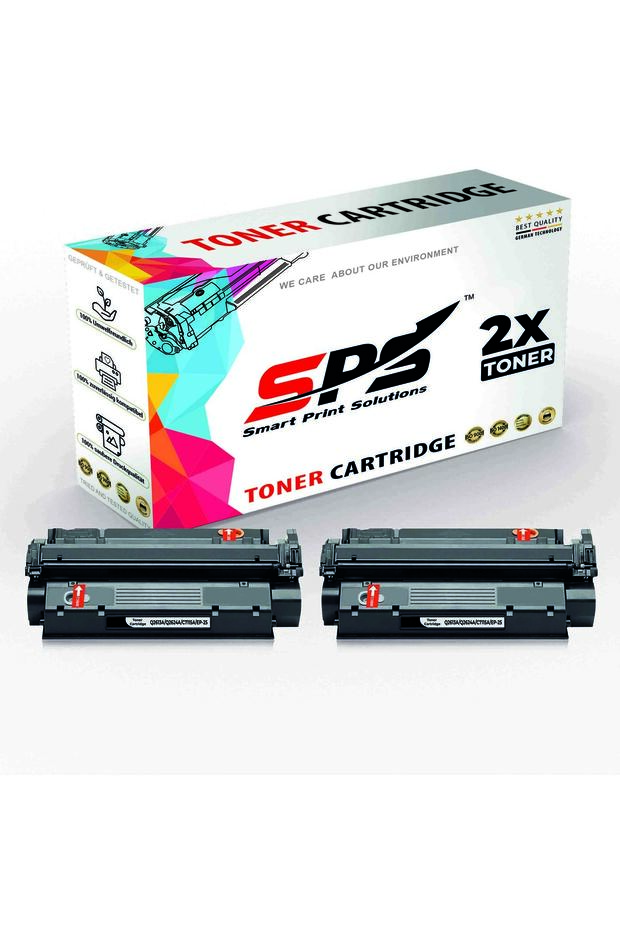 SPS Compatible Toner Cartridges for HP | Q2624A 24A | 2x Black | 2,500 Pages