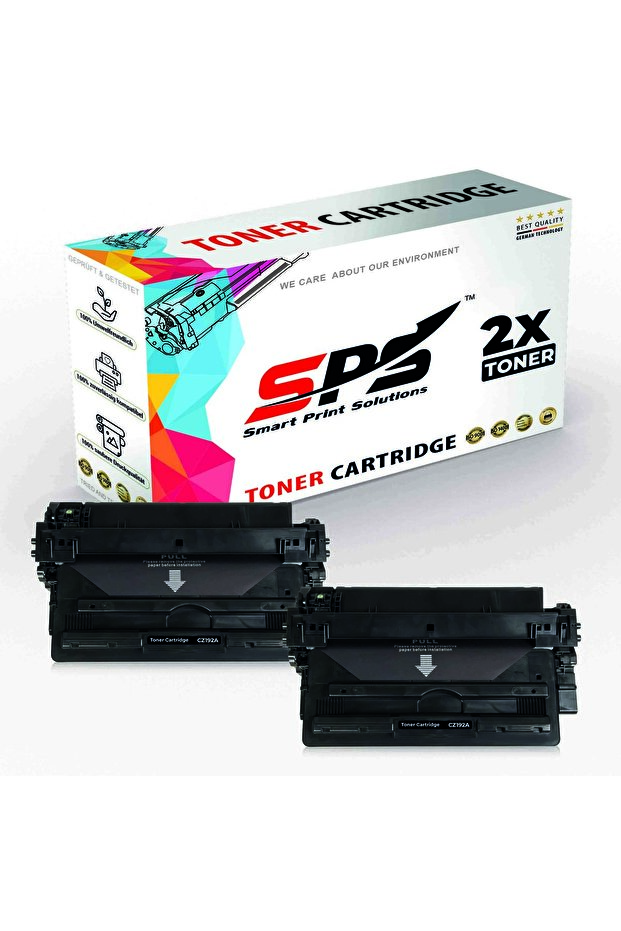 SPS Compatible Toner Cartridges for HP | CZ192A 93A | 2x Black | 12,000 Pages