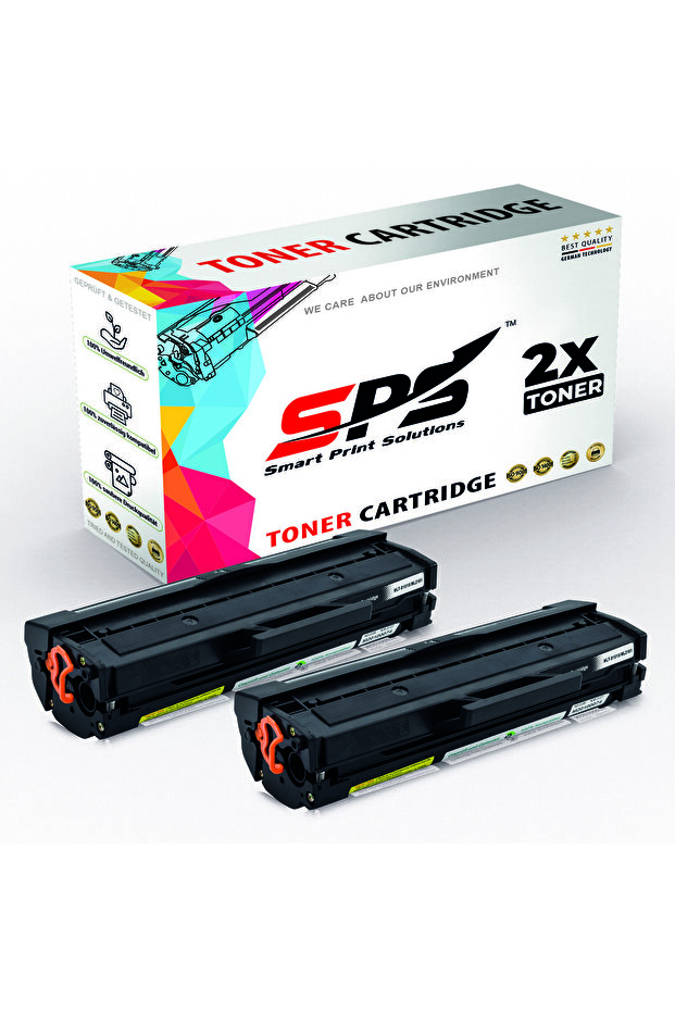 SPS Compatible Toner Cartridges for Samsung | MLT-D101S | 2x Black | Yield Upto 1,500 Pages