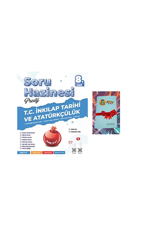 8. Sınıf Prestij T.c. İnkılap Tarihi Ve Atatürkçülük Soru HAZNESİ (DEFTER HEDİYE) - 1