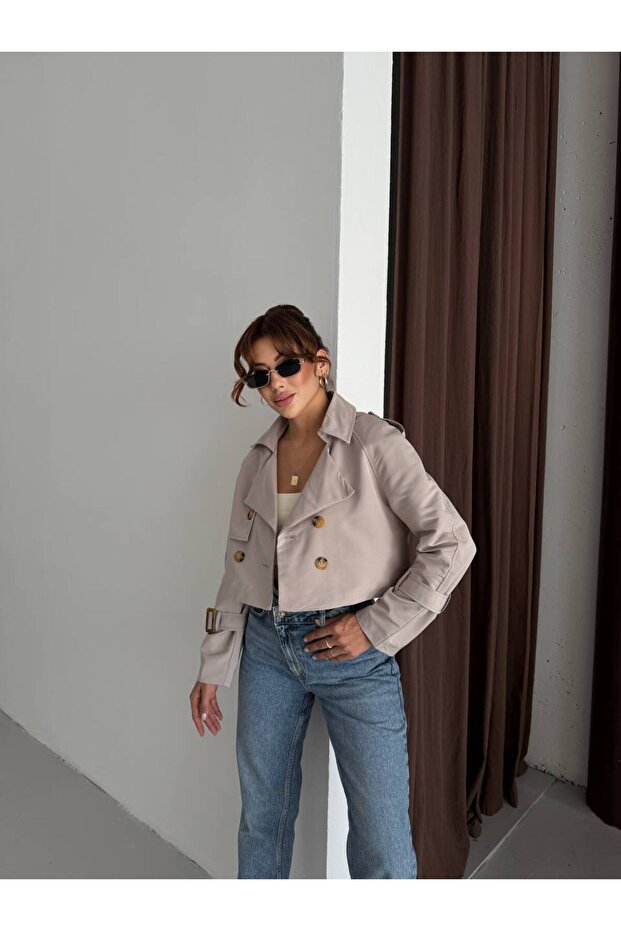 MİNİ TRENCH COAT - 6