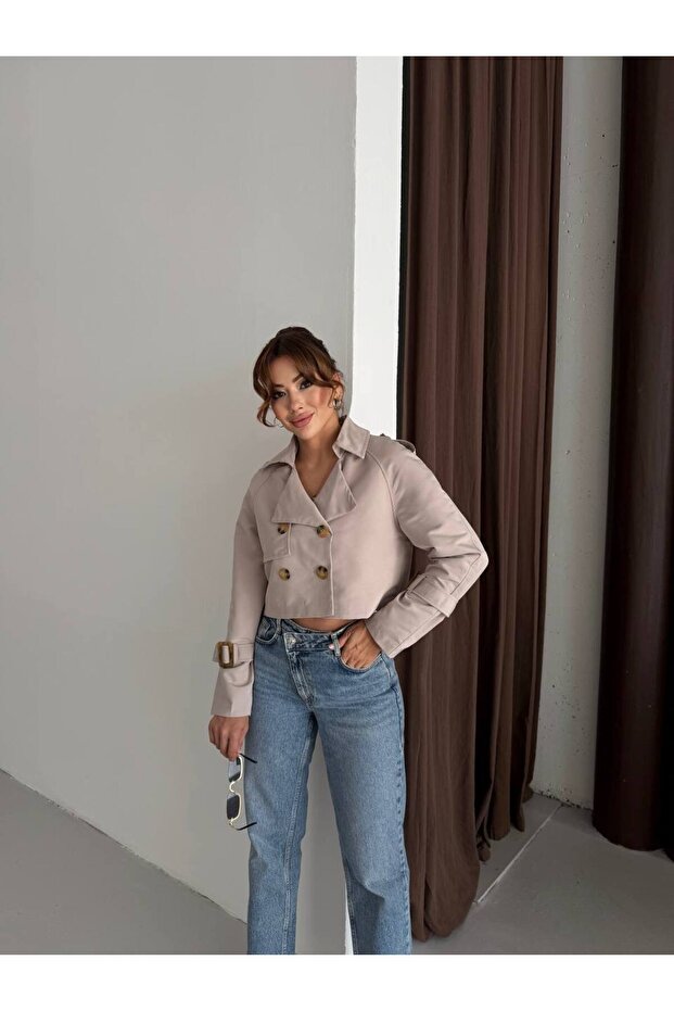 MİNİ TRENCH COAT - 5