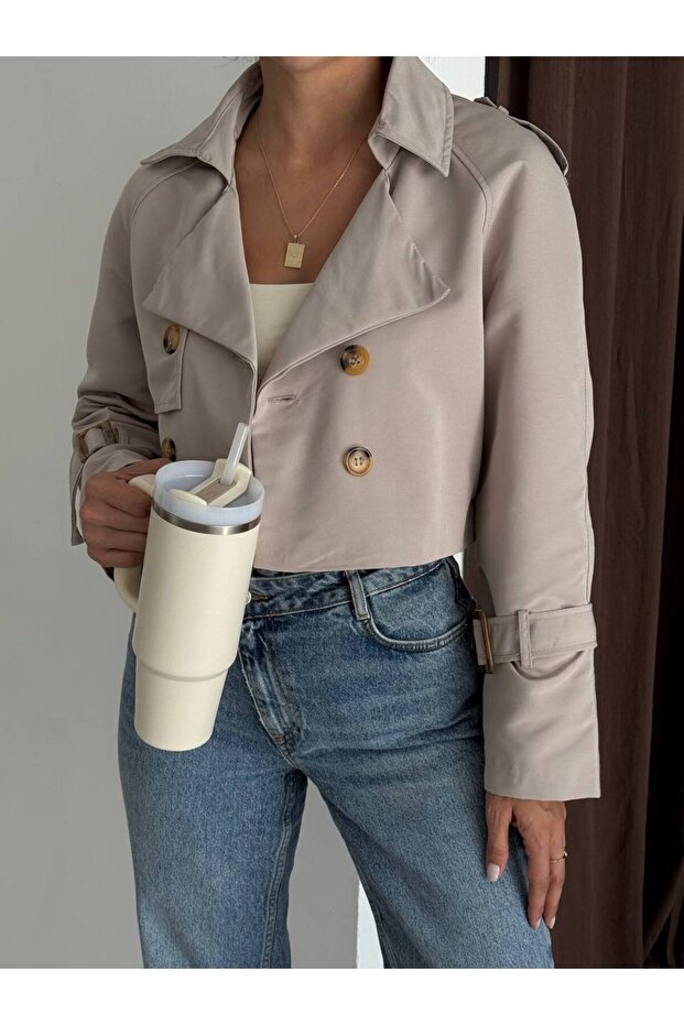 MİNİ TRENCH COAT - 1