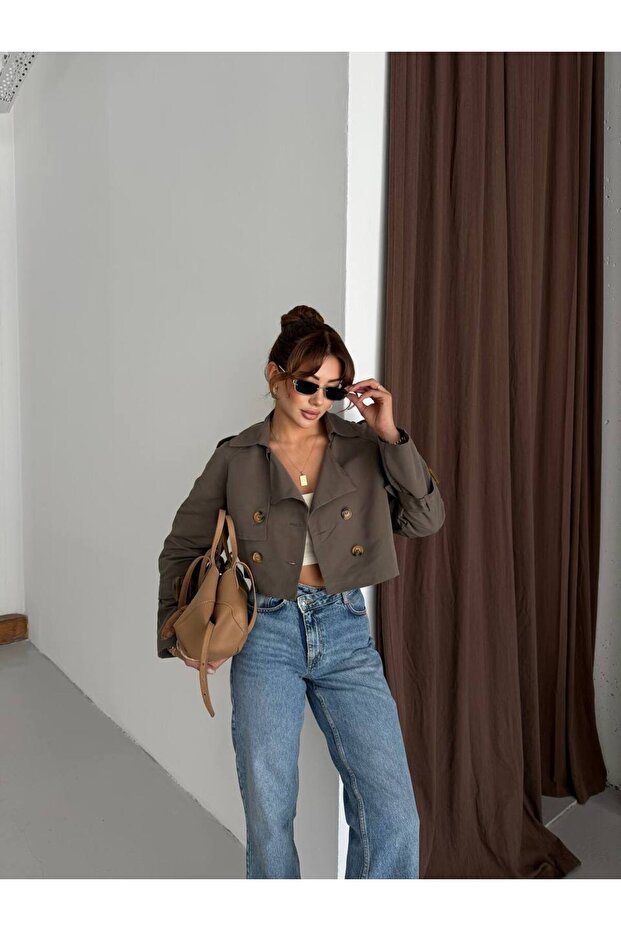 MİNİ TRENCH COAT - 1