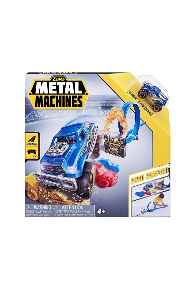 Mea01000 Metal Machines Angry Road Game Set