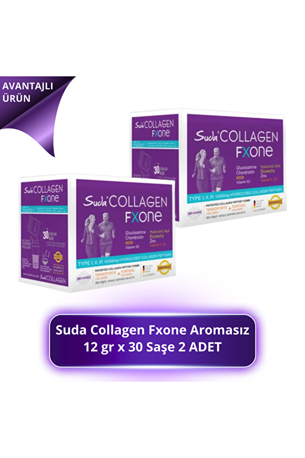 Fxone Aromasız 12 gr x 30 Saşe 2 ADET - 1