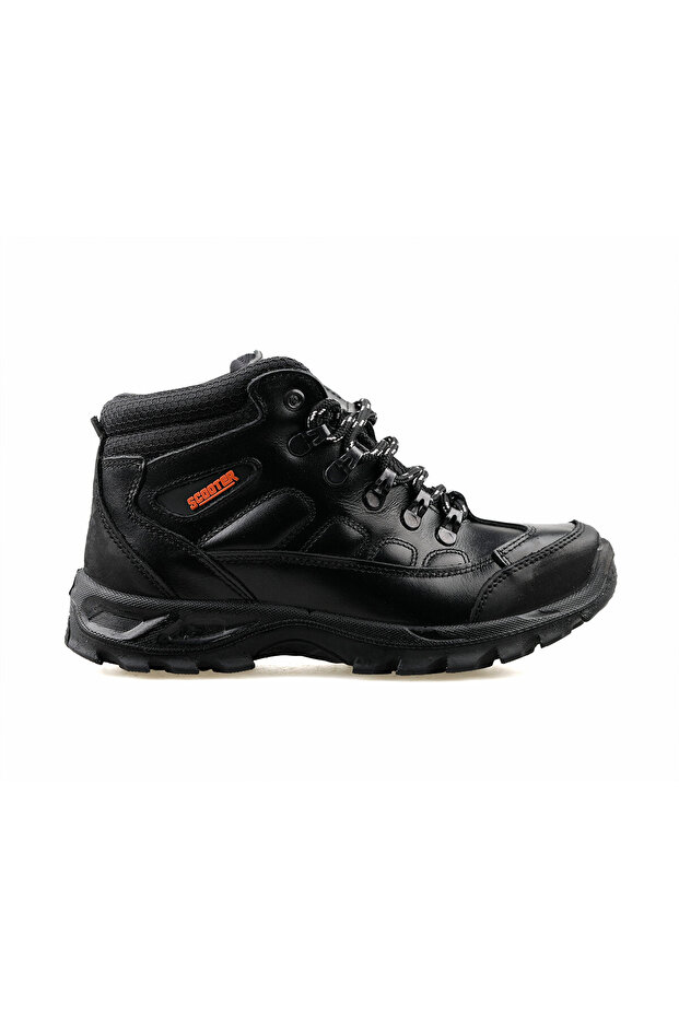 Leather Black Women's Outdoor Boots G5538Ds Black
