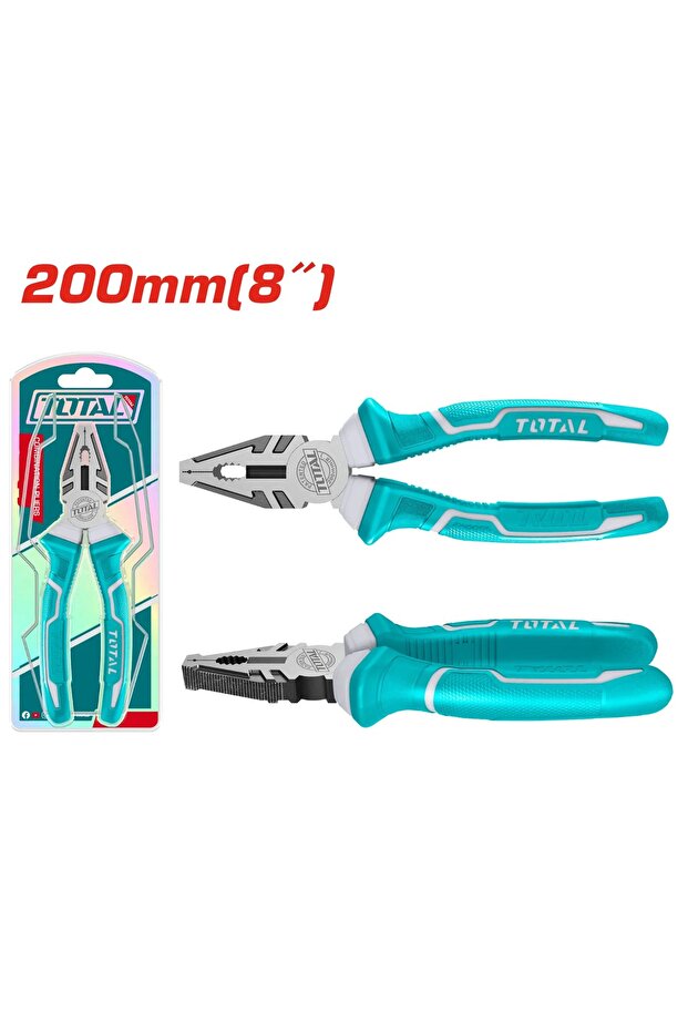 8" Total Insulated Rubber Hand Pliers - 1