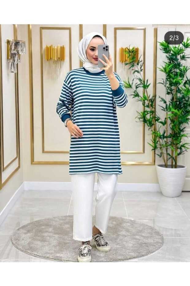 تونيك قطني مخطط - 1