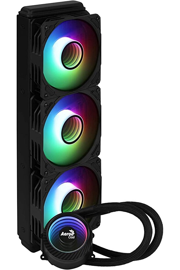 Mirage L360 Cooling System with 3 PWM Fans, 4-Pin for Desktop - 2