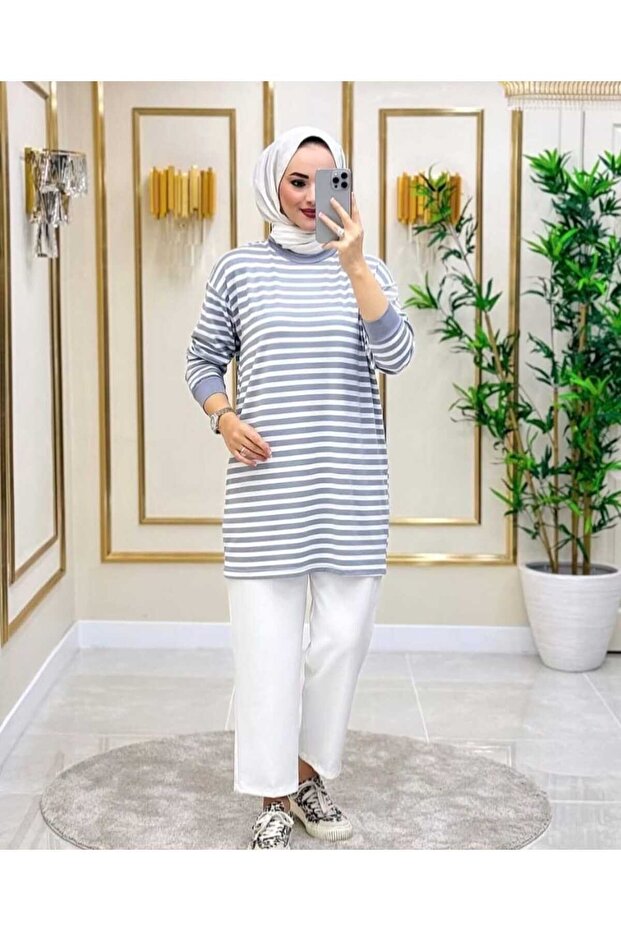 تونيك قطني مخطط - 1