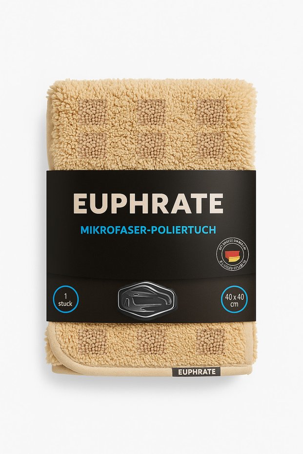 German Production Microfiber Car Drying Cloth Tank Cloth Auto Drying 40X40Cm Beige