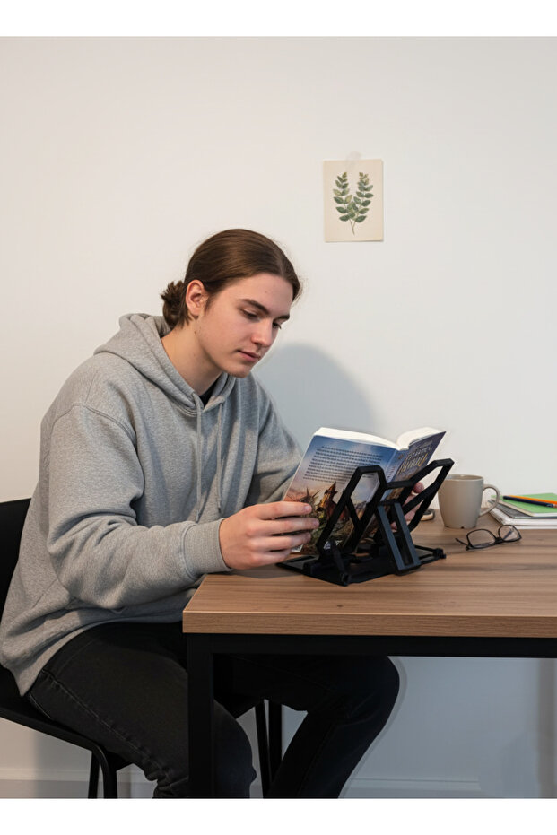 KATLANABİLİR TABLET KİTAP TUTUCU STAND - 5