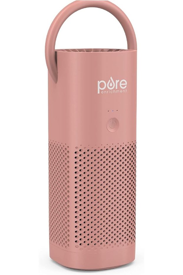 Pure Enrichment PureZone Mini Portable Air Purifier - Cordless True HEPA Filter Cleans Air & Elimina