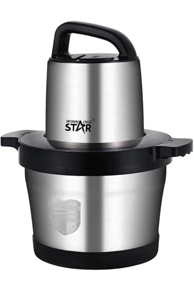 Winning Star ST-5560 1000W Multifunctional Electric Food Processor | 6L Capacity | Meat Grinder | 30