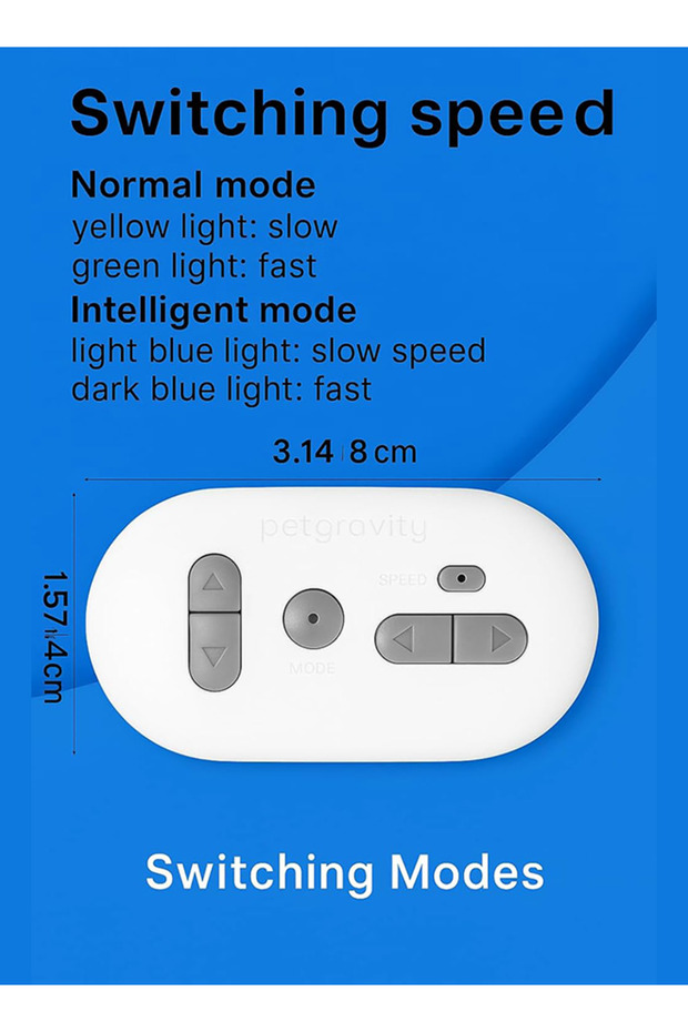Interactive Smart Cat Toy with Remote Control Rechargeable Automatic Obstacle Avoidance Robot - 6