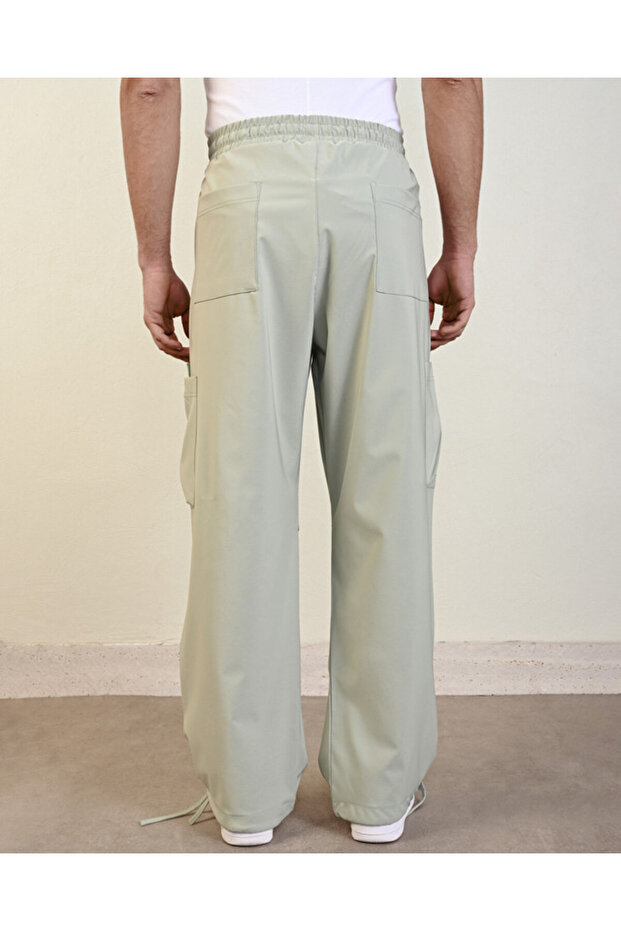 بنطلون كاجوال برباط للرجال - 2