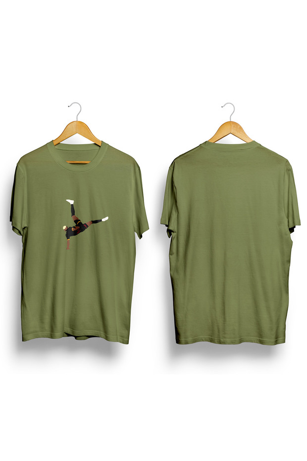 Victorr Basklıli/ Unisex T-Shirt with Different Color Options / 95% Cotton Premium Quality / Regular Fit
