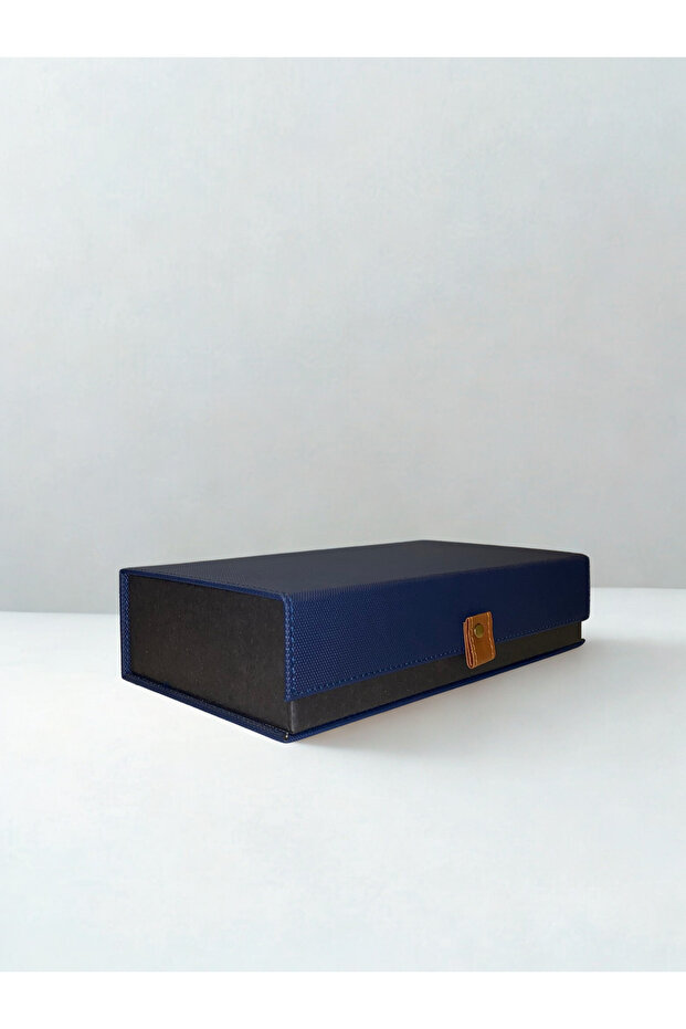 5-Compartment Leather Detailed Decorative Organizer