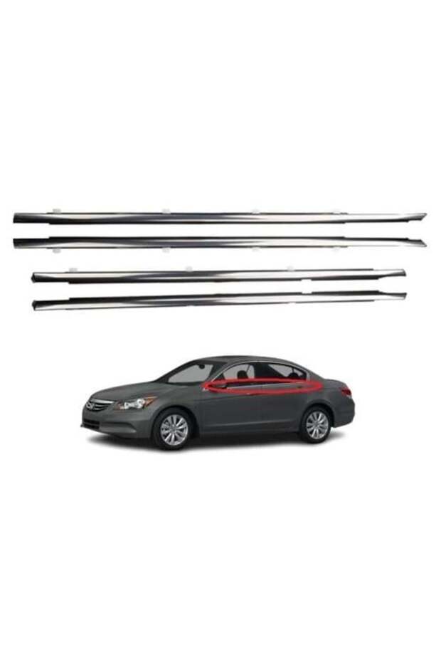 2008-2013 Accord Chrome Window Visors