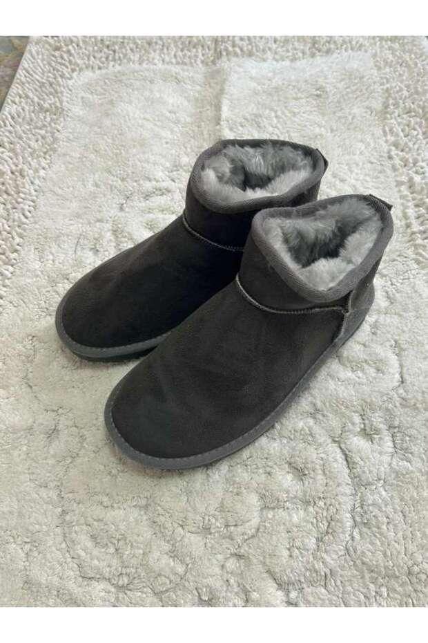 Kışlık | Classıc Bilekte Kadın Bot | Ortopedik Taban - 2