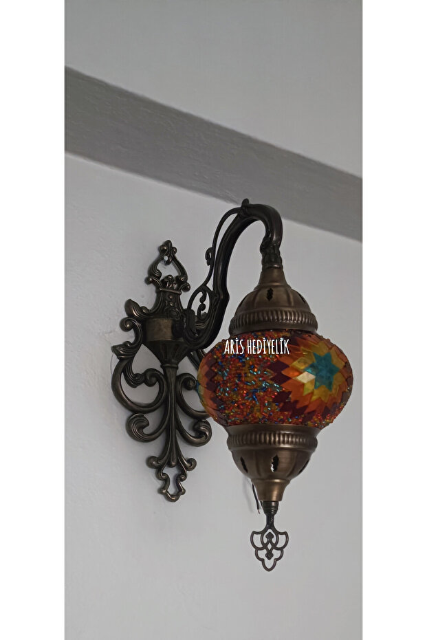 El Yapımı Otantik Mozaik Duvar Apliği - 4