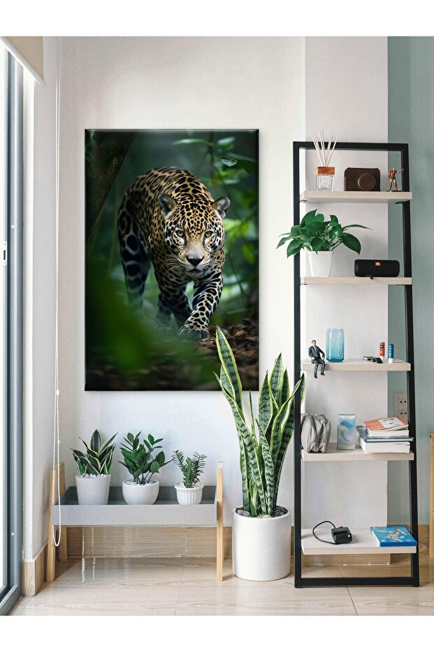 LEOPAR BASKI KANVAS TABLO - 3