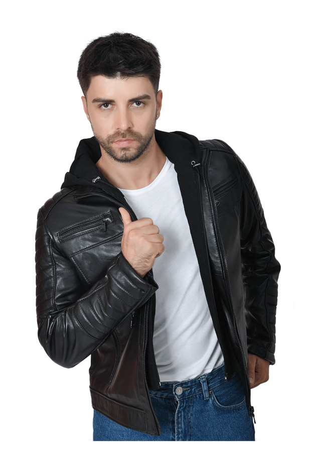 سترة جلدية للرجال 2121KPS - 7