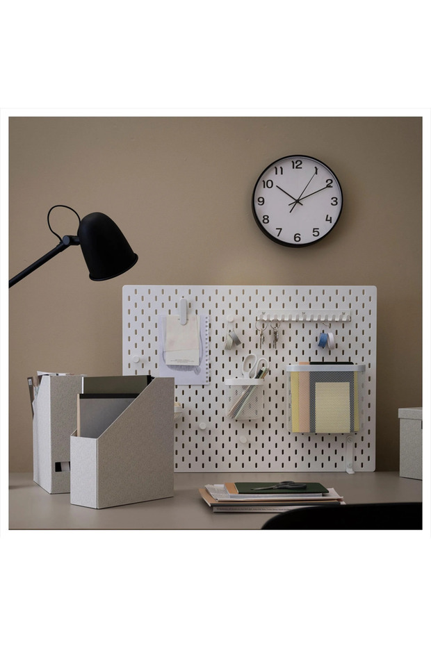 PLUTTIS duvar saati, siyah, 28 cm - 4