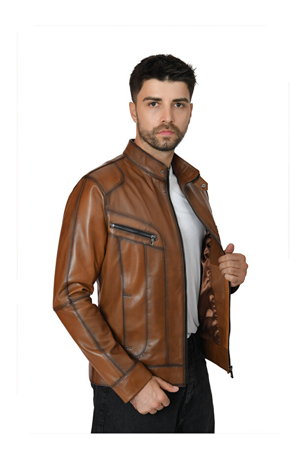 سترة جلدية للرجال 2020 - 3