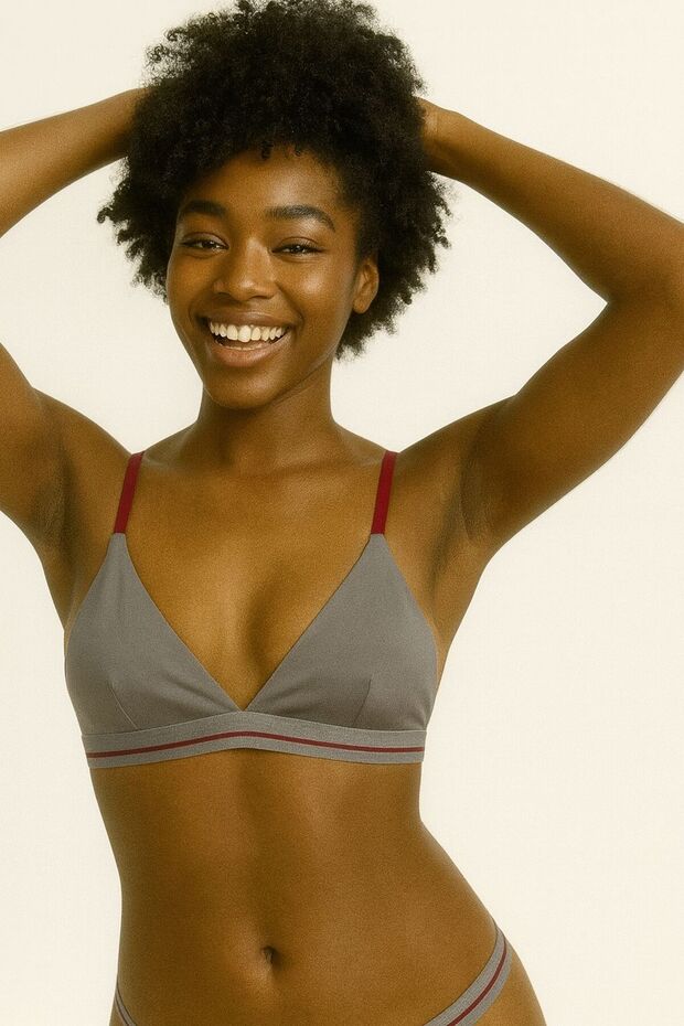 GRİ MICRO BRALET DS200603BR - 1