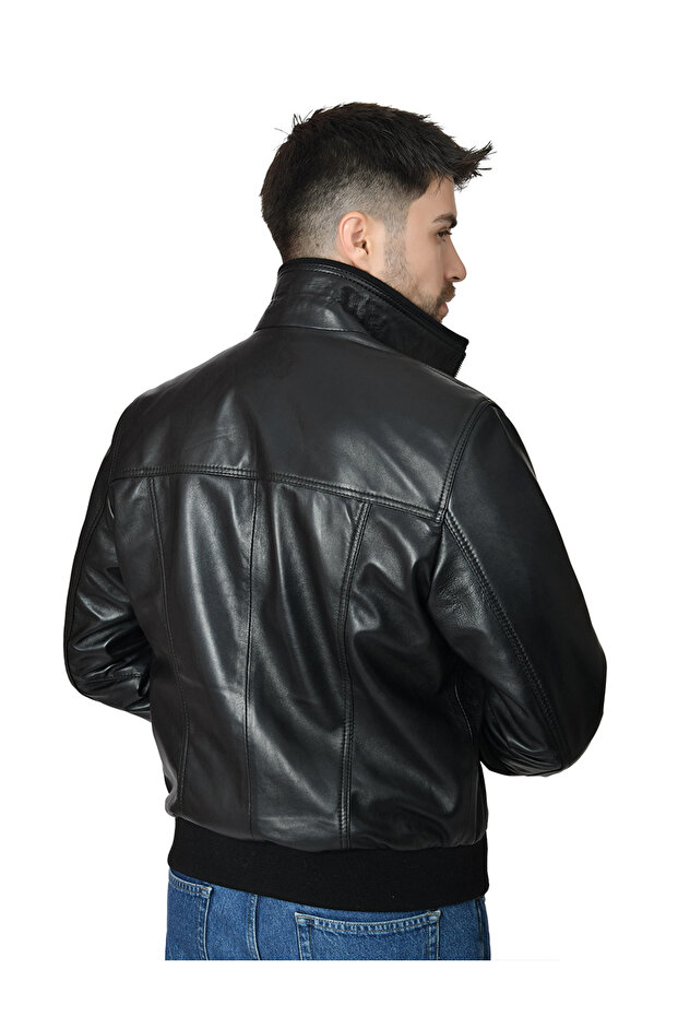 Men's Leather Jacket 2525 - 6
