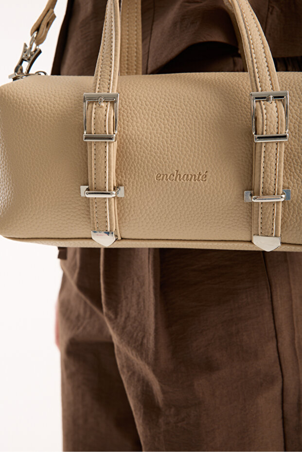 Krem Kadın Çanta Karavan - 3