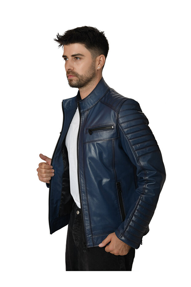 سترة جلدية للرجال 2121 - 4