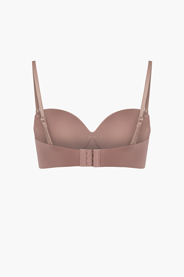 Laser Cut Basic Underwireless Supported Strapless Bra - Ultifit - 3