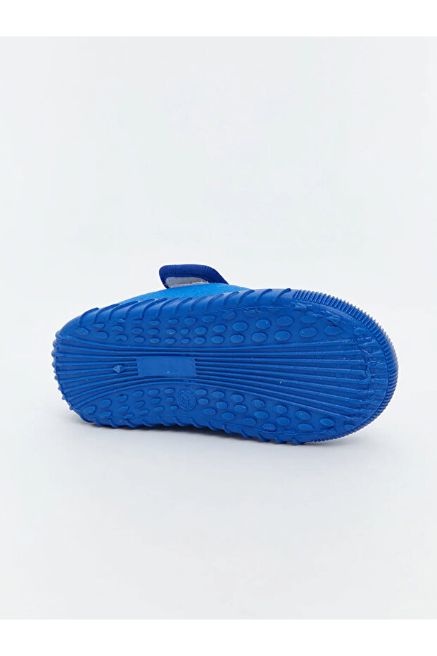 Mavi Sonic Baskılı Erkek Bebek Panduf -For Myself- - 3