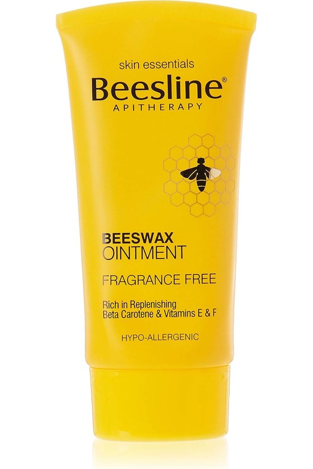 Beeswax Ointment Fragrance Free, Rich in Beta Carotene & Vitamins E & F, for Extra-Dry & Chapped Skin