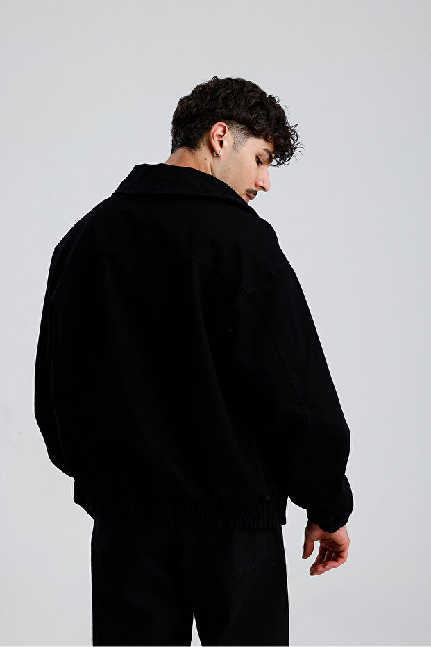 Basic Oversize Kot Ceket - 2