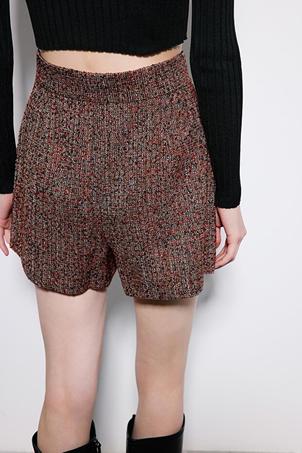 Pens Detaylı Multi Tüvit Şort - 3