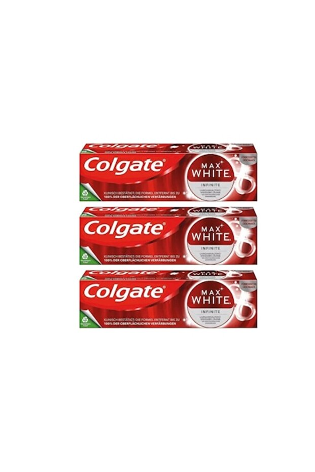 Set 3 X Toothpaste Max White Infinite 75ml - 1