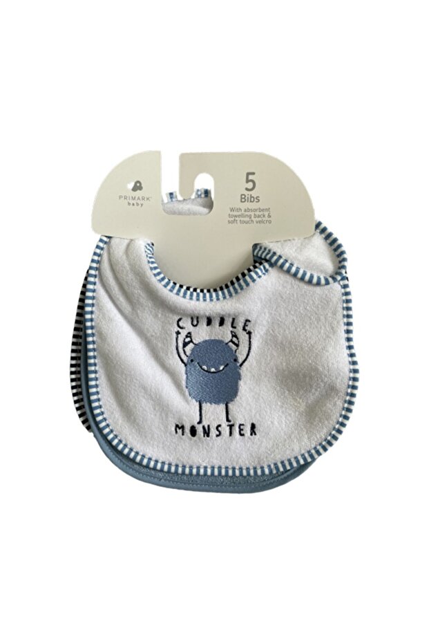 Set 5 bavete bebe Cuddle Monster - 1