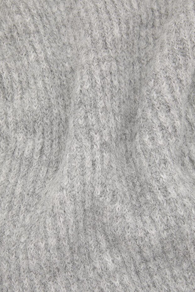 Kalın örgülü balaklava - 3