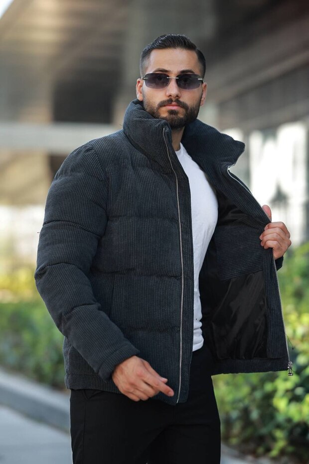 Şişme Kadife Basic Mont - 1