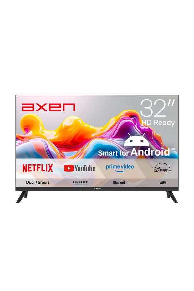 Axen AX32HMLN-A14S 80 Ekran HDR Android Smart Led Tv - 1