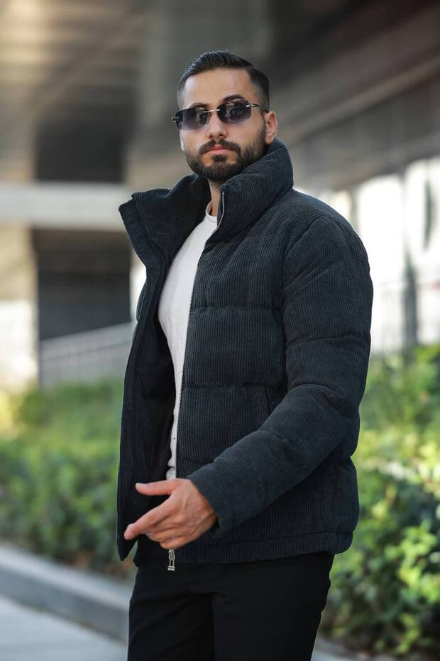 Şişme Kadife Basic Mont - 3