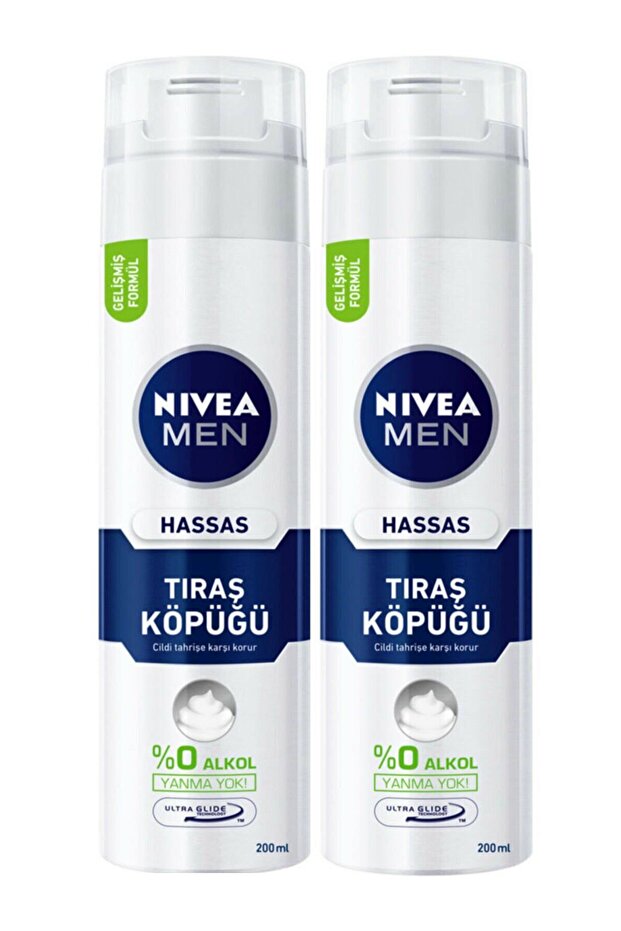 Tıraş Köpüğü Hassas 200ml X 2 Adet - 1