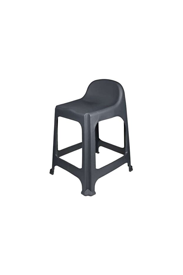 Anthracite stackable chair, height 45 cm - 1