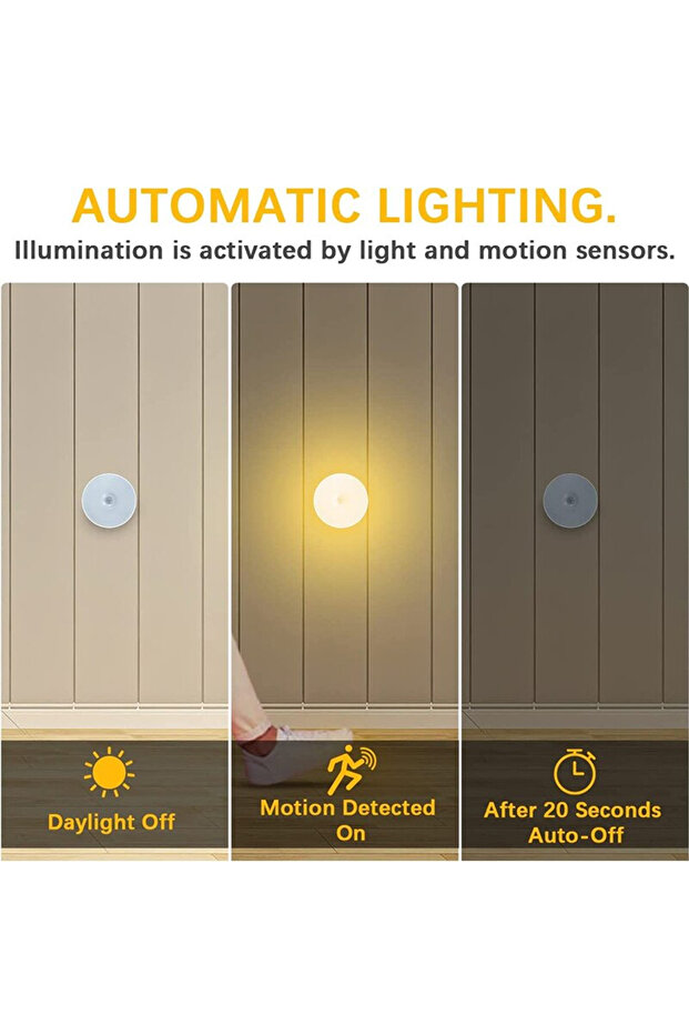 Hareket Sensörlü Led Lamba - 2